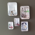 Load image into Gallery viewer, Fridge Magnet Tower Eiffel Rectangle