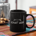 Load image into Gallery viewer, Mug Black Chat Va
