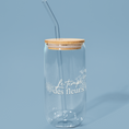 Load image into Gallery viewer, Glass Tumbler Le Temps Des Fleurs
