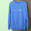Load image into Gallery viewer, Sweater Blue Tu as un Coeur en Or