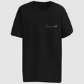 Load image into Gallery viewer, Tee Shirt Black La Vie en Rose