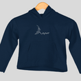 Load image into Gallery viewer, Child Hoodie Navy Amour