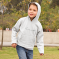 Load image into Gallery viewer, Child Hoodie White La Vie en Rose