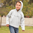 Load image into Gallery viewer, Child Hoodie White Tu as un Coeur en Or
