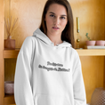 Load image into Gallery viewer, Hoodie White Langue de Molière