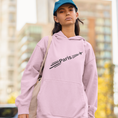 Load image into Gallery viewer, Hoodie Pink Airplane Paris