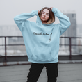 Load image into Gallery viewer, Hoodie Blue Décrocher la Lune
