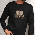 Load image into Gallery viewer, Sweater Black La Vie Est Belle Heart