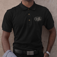 Load image into Gallery viewer, Polo Shirt Black La Vie Est Belle Black