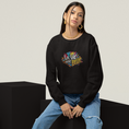 Load image into Gallery viewer, Sweater Black La Vie Est Belle Graffiti