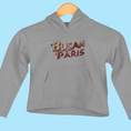 Load image into Gallery viewer, Child Hoodie Gray Busan Paris