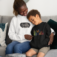 Load image into Gallery viewer, Child Hoodie Black La Vie Est Belle Multicolor