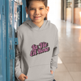 Load image into Gallery viewer, Child Hoodie Gray La Vie en Rose Relief