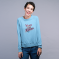 Load image into Gallery viewer, Sweater Blue Vivez Vos Rêves Purple