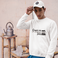Load image into Gallery viewer, Sweater White Croyez en Vous Tout Est Possible
