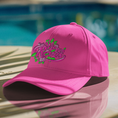 Load image into Gallery viewer, Cap Pink VTR Vis Tes Rêves Pink Green