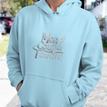Load image into Gallery viewer, Hoodie Blue Mon Coup de Foudre