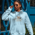 Load image into Gallery viewer, Hoodie Blue Nos 100 Jours Ensemble Cat
