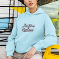 Load image into Gallery viewer, Hoodie Blue J'ai Rêvé d'Amour
