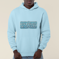 Load image into Gallery viewer, Hoodie Blue Un Froid de Canard
