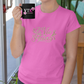 Load image into Gallery viewer, Tee Shirt Pink La Vie en Fleurs Gold
