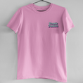 Load image into Gallery viewer, Tee Shirt Pink Pensée Positive