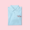 Load image into Gallery viewer, Polo Shirt Blue Ecoute Ton Coeur