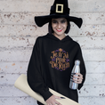 Load image into Gallery viewer, Hoodie Black Halloween Je n'ai Peur de Rien