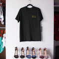 Load image into Gallery viewer, La Vie Est Belle Tee Shirt gold