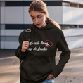Load image into Gallery viewer, Hoodie Black Avoir le Coup de Foudre