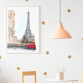 Load image into Gallery viewer, Official Watercolor Painting of Car And Eiffel Tower