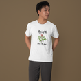 Load image into Gallery viewer, Tee Shirt White Embrasse moi sous le gui French Korean