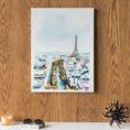 Load image into Gallery viewer, Official Watercolor Painting of Tower Eiffel