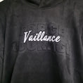 Load image into Gallery viewer, Hoodie Suede Black Courage Force Vaillance