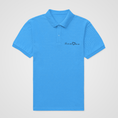 Load image into Gallery viewer, Polo Shirt Blue Tu as Un Coeur en Or