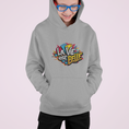 Load image into Gallery viewer, Child Hoodie Gray La Vie Est Belle Graffiti