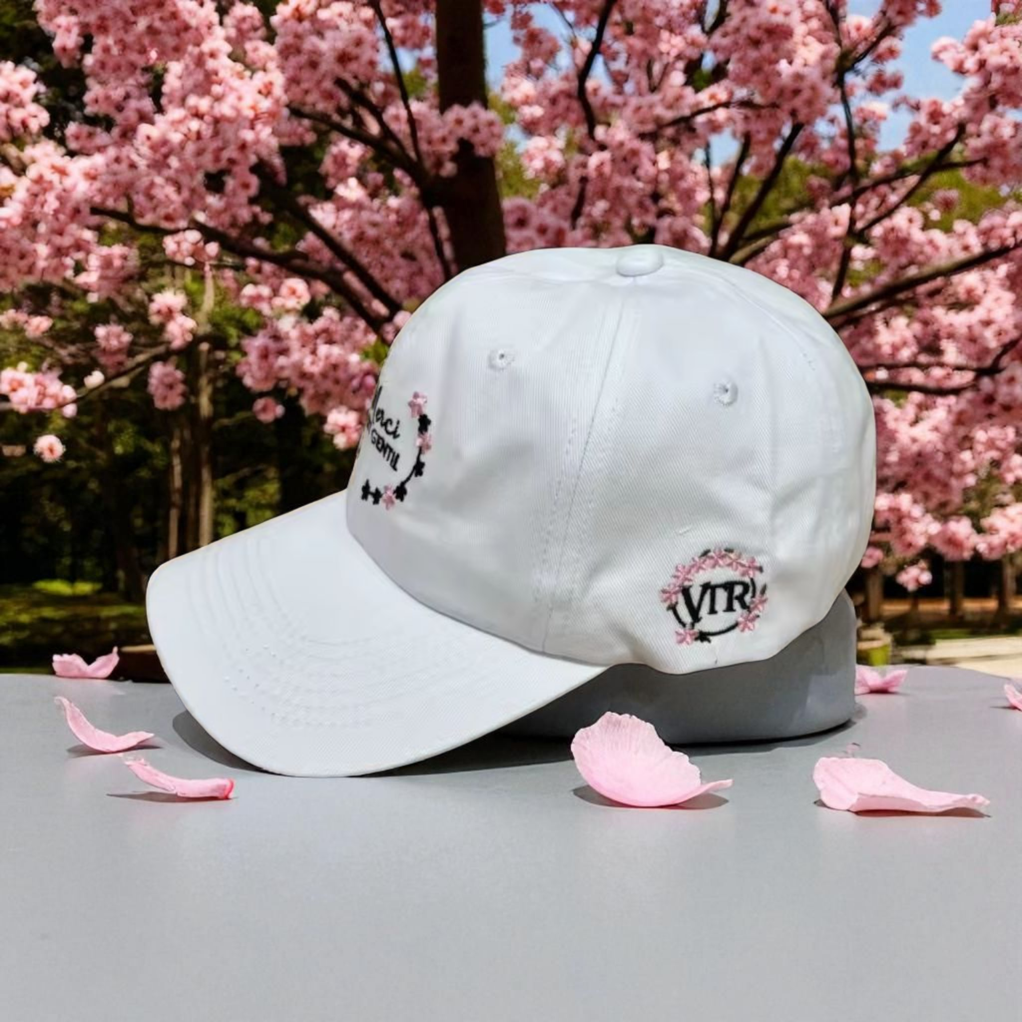 Cap Merci C'est Gentil Cherry Blossoms