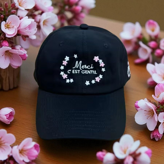 Cap Merci C'est Gentil Cherry Blossoms