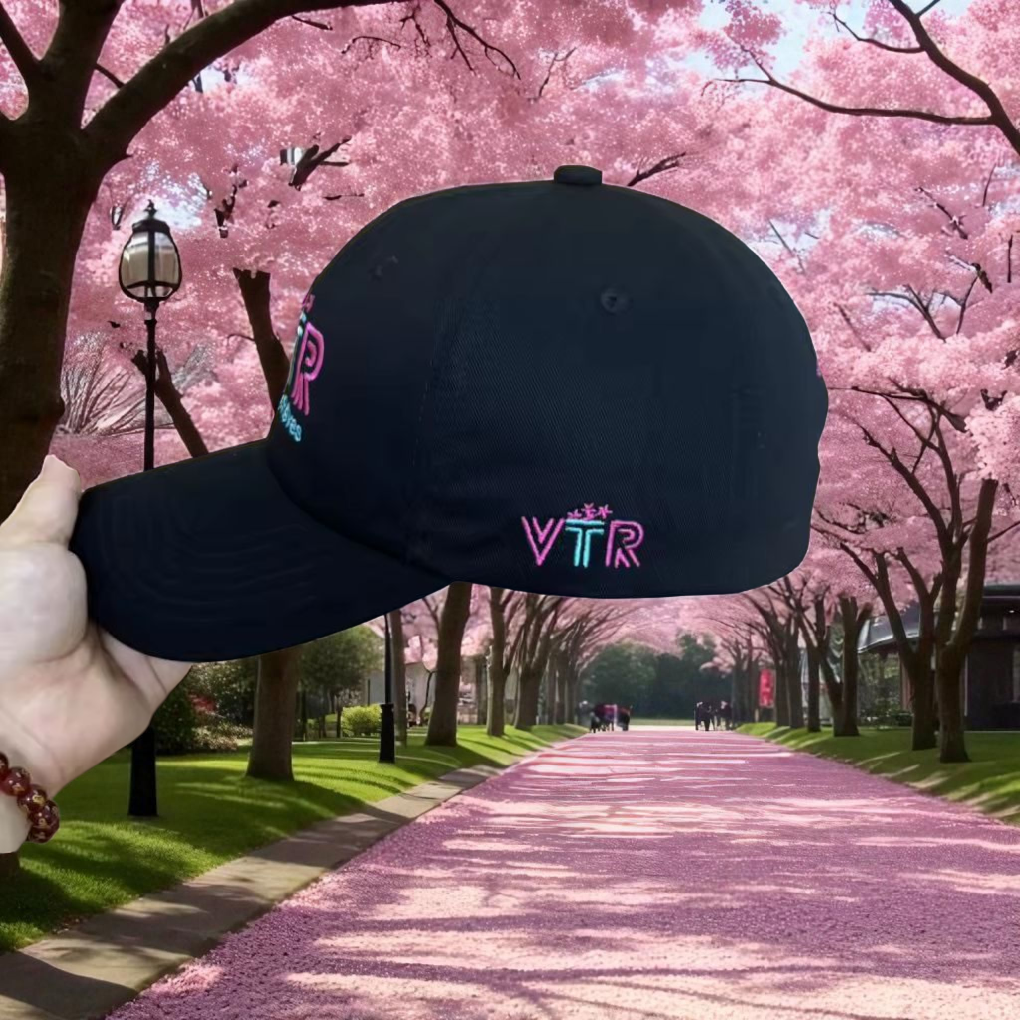 Cap VTR Vis Tes Rêves Blue Pink