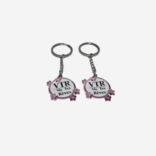 Keychain Vis Tes Rêves Cherry Blossoms