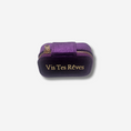 Load image into Gallery viewer, Jewelry Box Rectangle Velvet Purple Vis Tes Rêves
