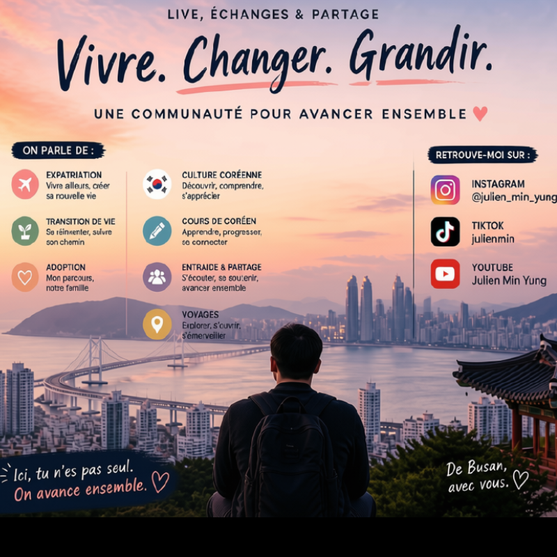 Abonnement Communauté Cercle Corée
