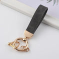 Load image into Gallery viewer, Customizable Leather Key Ring
