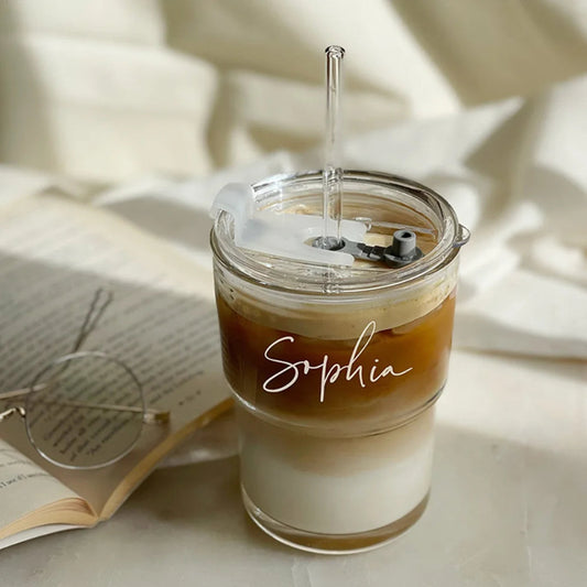 Customizable Glass Travel Mug