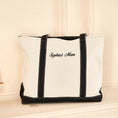 Load image into Gallery viewer, Two-toned Customizable Tote Bag

