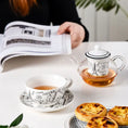 Load image into Gallery viewer, Eiffel Tower Ceramic Teapot Set
