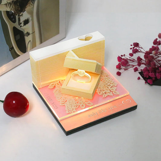 Calendrier 3D Bague