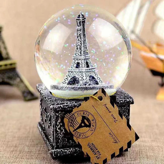 Snow Globe Eiffel Tower
