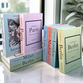 Load image into Gallery viewer, Book Storage Box Paris Pink
