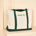 Load image into Gallery viewer, Two-toned Customizable Tote Bag
